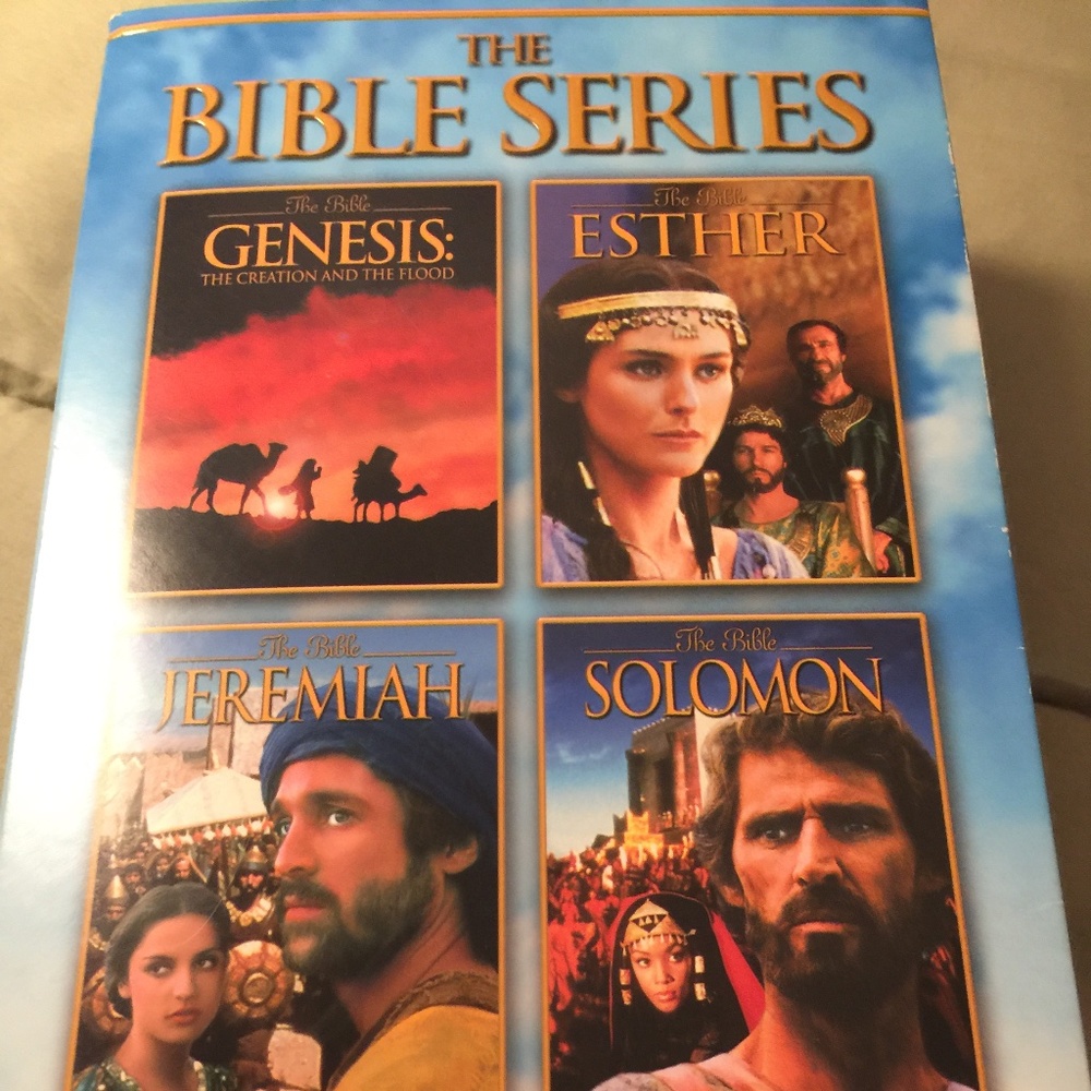 A Box set of 4 DVD’s -  The Bible Series - Pre-owned